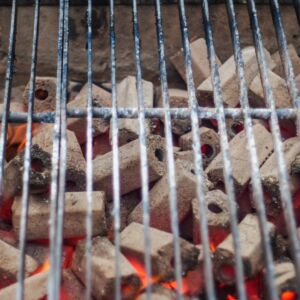 SUPER PREMIUM - Coconut Shell Charcoal Briquettes For Barbeque 7 bbq 2.2