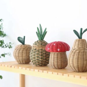Rattan - Mushroom Mini Basket 8 unknown 337150214 1170392510168909 7783331588185316264 n