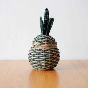 Rattan - Pineapple Mini Basket 5 1 furniture aksesoris nanas mini basket