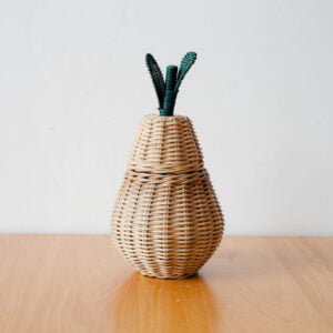 Rattan - Pear Basket Small 4 1 furniture aksesoris pir mini basket large