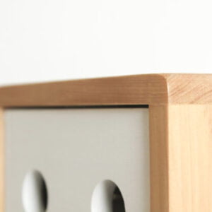 4 Aksesoris Squarebob Tissue Box Natural White uwitan