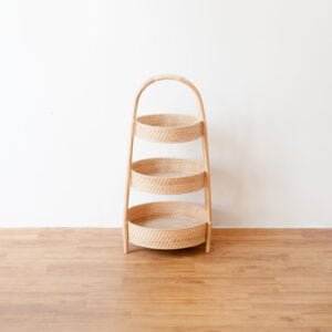 Rattan - Natural Rattan Shelf Hampers