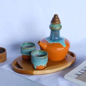 Ceramic - Kendi With Cup Set 12 hHSiDY3yyZMLHXihHSdVJhfWKRHLb3TgjcWXHdTQptQ