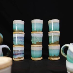 Ceramics - Coffee Cup Unhandle 58 unknown 119124199 242623677071346 2110683920206130384 n