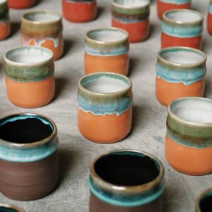 Ceramics - Coffee Cup Unhandle 55 unknown 166436252 115945393914057 1295536582378077065 n