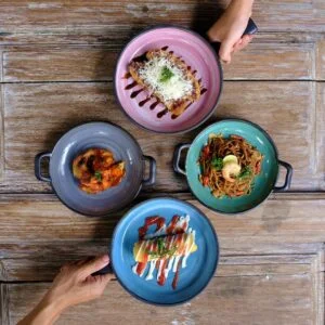 Ceramic - Pan Kuas Plate
