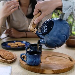 Ceramic - Pumpkin Teapot Set
