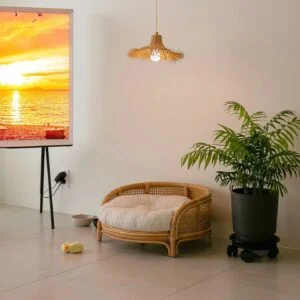 Rattan - Puff Pet Sofa