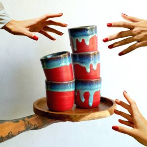 Ceramics - Coffee Cup Unhandle 62 unknown 90086824 518624635502850 5960841718253525643 n