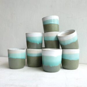 Ceramics - Coffee Cup Unhandle 61 unknown 94376899 273541450335936 3309905091776721300 n